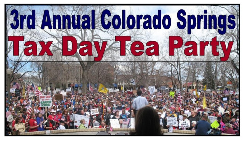 Join me at the 2011 Colorado Springs Tax Day Tea Party springs tax day tea party 2011