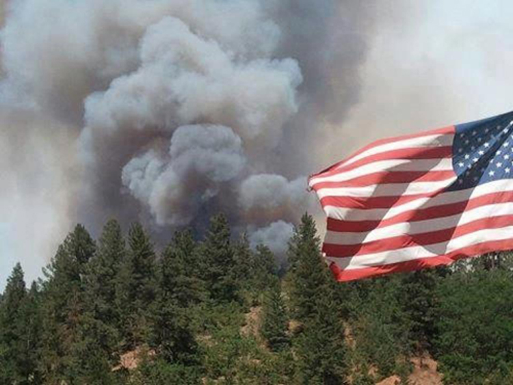 Colorado's Independence Day Tribute 2012 WAldosmokeflag