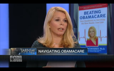 Betsy McCaughey in Fox News interview with Stuart Varney