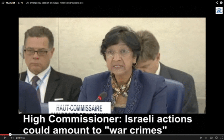 UN Emergency Session on Gaza