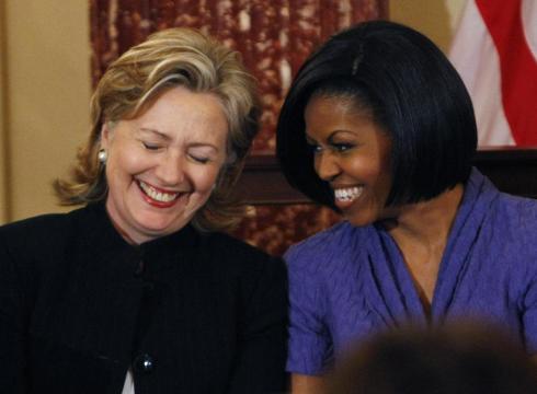 What It Means to Be a Woman, from Haters Hillary and Michelle Obama – The Michelle Morin Show 5/11/2018 Part 3 hillary-michelle