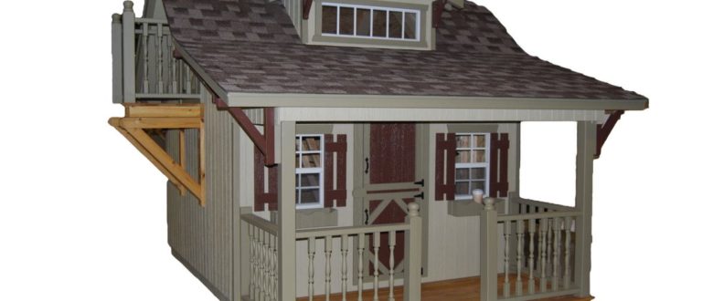 Craftsman+DIY+Kit+Playhouse